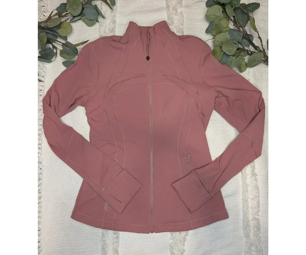 Lululemon Define Jacket Nulu in Dusty Rose